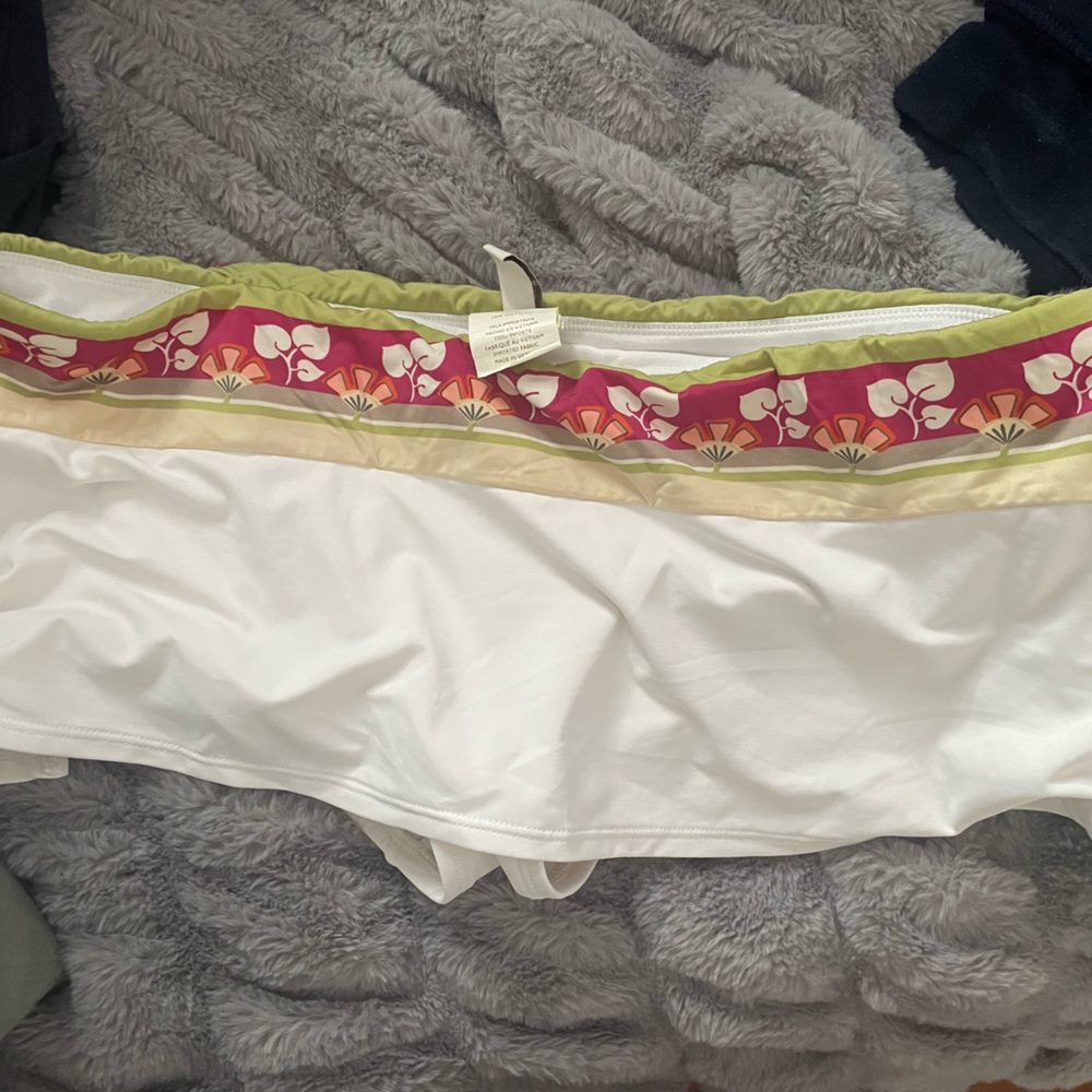 VINTAGE MINI SKIRT BIKINI BOTTOM